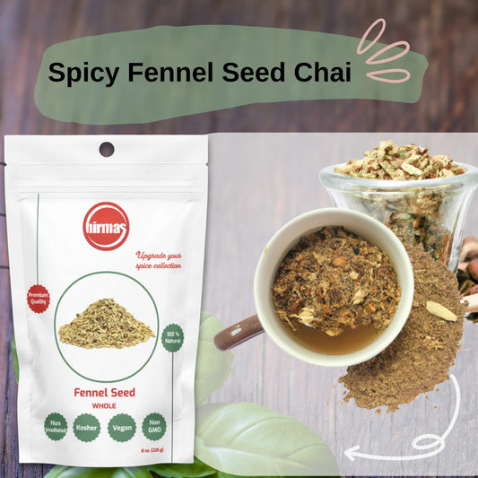 Hirmas Whole Fennel Seed – 8 oz