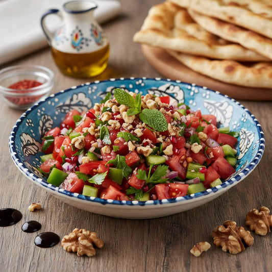 Tomato & Walnut Salad      (Gavurdagi)